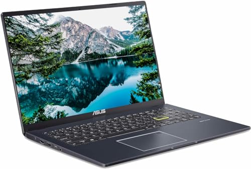 ASUS Lightweight 15.5" Full HD Laptop, Windows 11 Home OS, Intel Celeron Processor Up to 2.76GHz, 4GB LPDDR4, 128GB SSD, Backlit Keyboard, Dark Gray (Renewed)