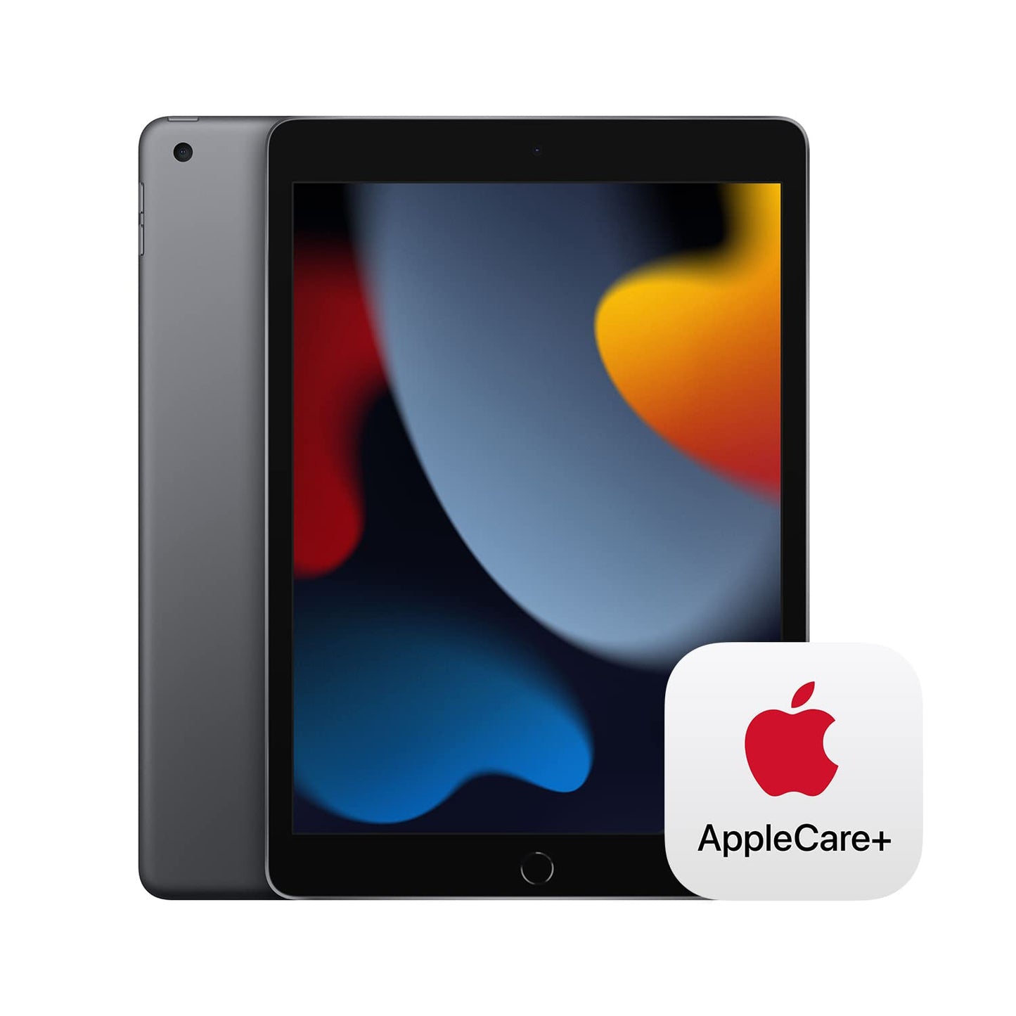 Apple iPad (9th Generation): with A13 Bionic chip, 10.2-inch Retina Display, 64GB, Wi-Fi, 12MP front/8MP Back Camera, Touch ID, All-Day Battery Life – Space Gray