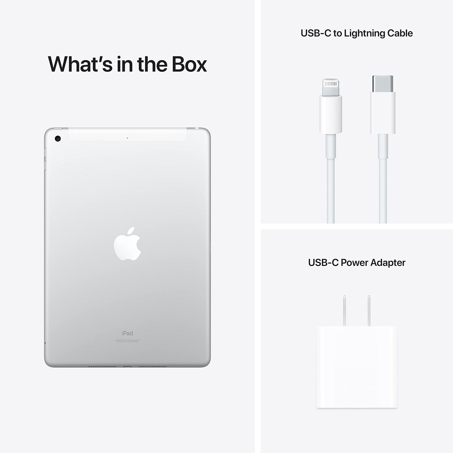 Apple iPad (9th Generation): with A13 Bionic chip, 10.2-inch Retina Display, 64GB, Wi-Fi, 12MP front/8MP Back Camera, Touch ID, All-Day Battery Life – Space Gray