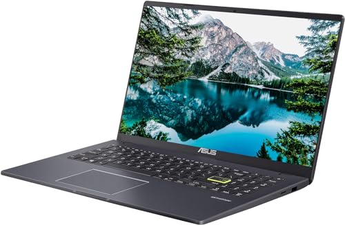 ASUS Lightweight 15.5" Full HD Laptop, Windows 11 Home OS, Intel Celeron Processor Up to 2.76GHz, 4GB LPDDR4, 128GB SSD, Backlit Keyboard, Dark Gray (Renewed)