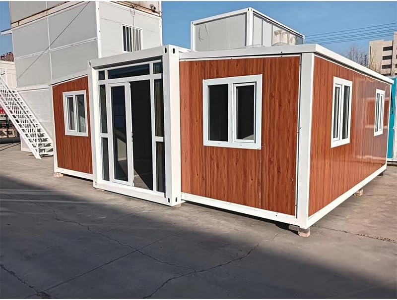 Casa Plegable Ampliable de 2 habitaciones 3 habitaciones 4 habitaciones y Baño