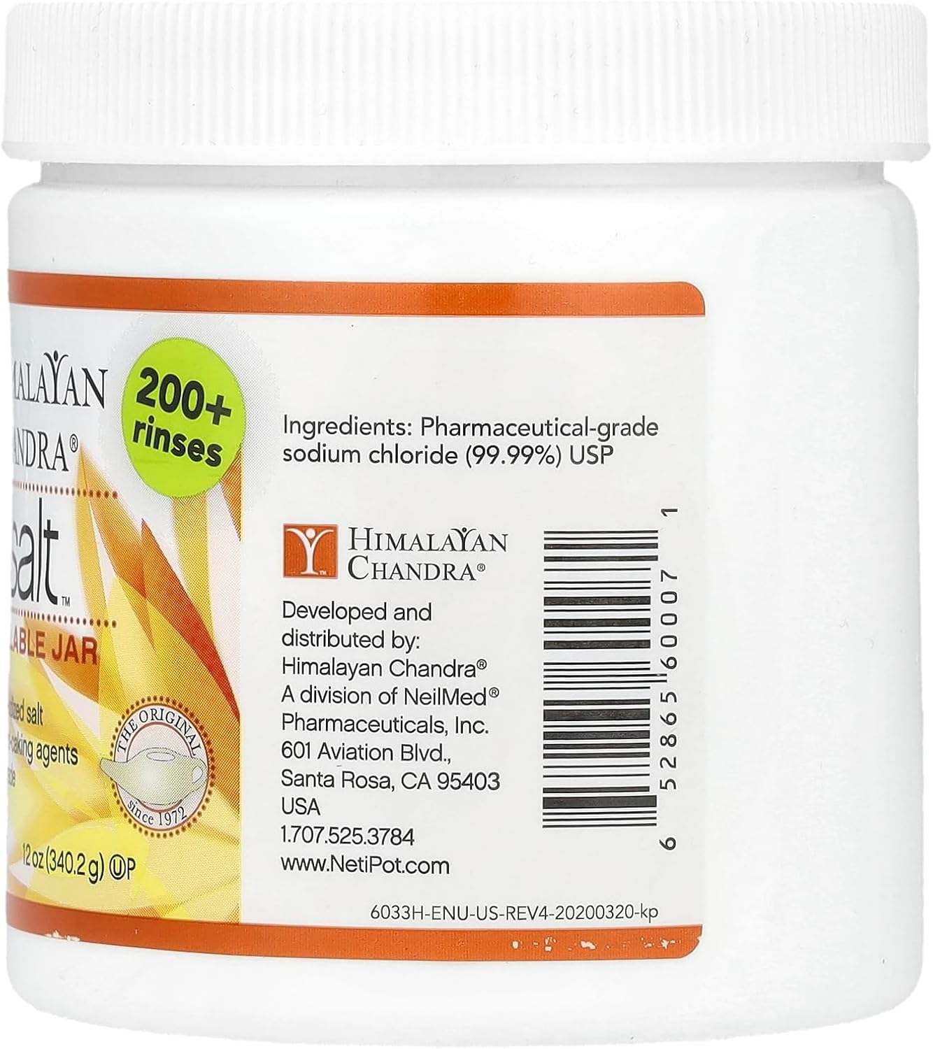 Himalayan Institute Neti Wash Salt – 10 Oz for Optimal Nasal Health